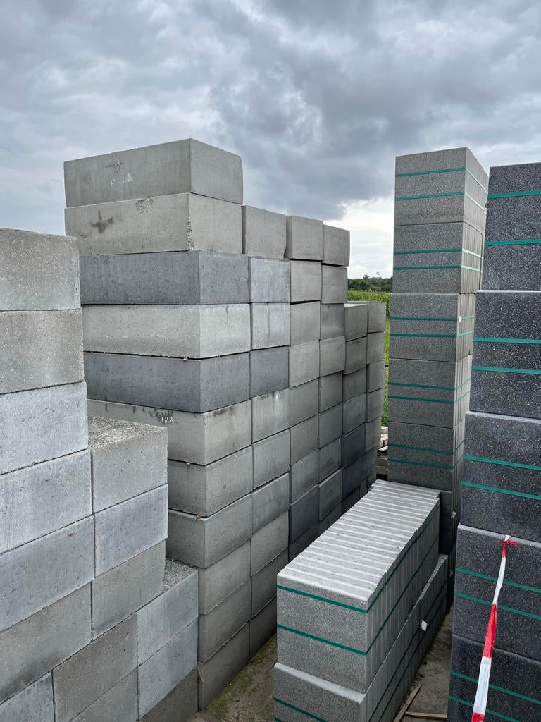 Betonnen Funderingsblokken 100x50x30, Ophalen of Verzenden, Nieuw, Beton