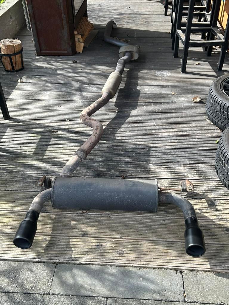 BMW F30 uitlaat, Ophalen, BMW