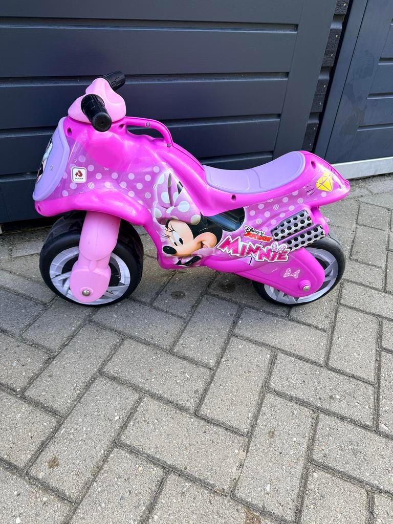 Minnie Mouse loopmotor, Ophalen of Verzenden, Gebruikt, Loopvoertuig