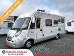 Hymer B614 CL Dwarsbed/Hefbed/36.000km/Euro4/Airco/2009/6.9m, Caravans en Kamperen, Integraal, Fiat, Bedrijf, Hymer
