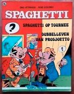 Spaghetti op tournee - Dubbelleven van Prosjoetto, Eén stripboek, Ophalen of Verzenden, Zo goed als nieuw