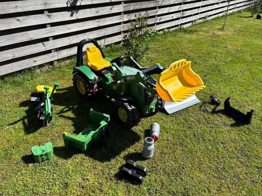 Traptractor met accesoires, Ophalen, Gebruikt, Trapvoertuig