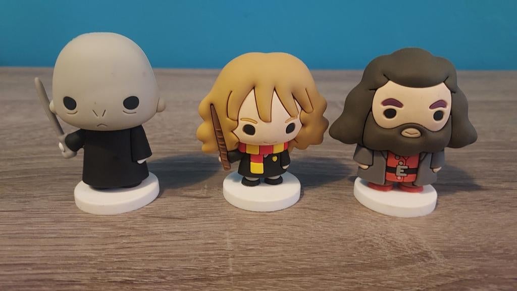 Harry Potter beeldjes set: Voldemort, Hermelien, Hagrid, Ophalen of Verzenden