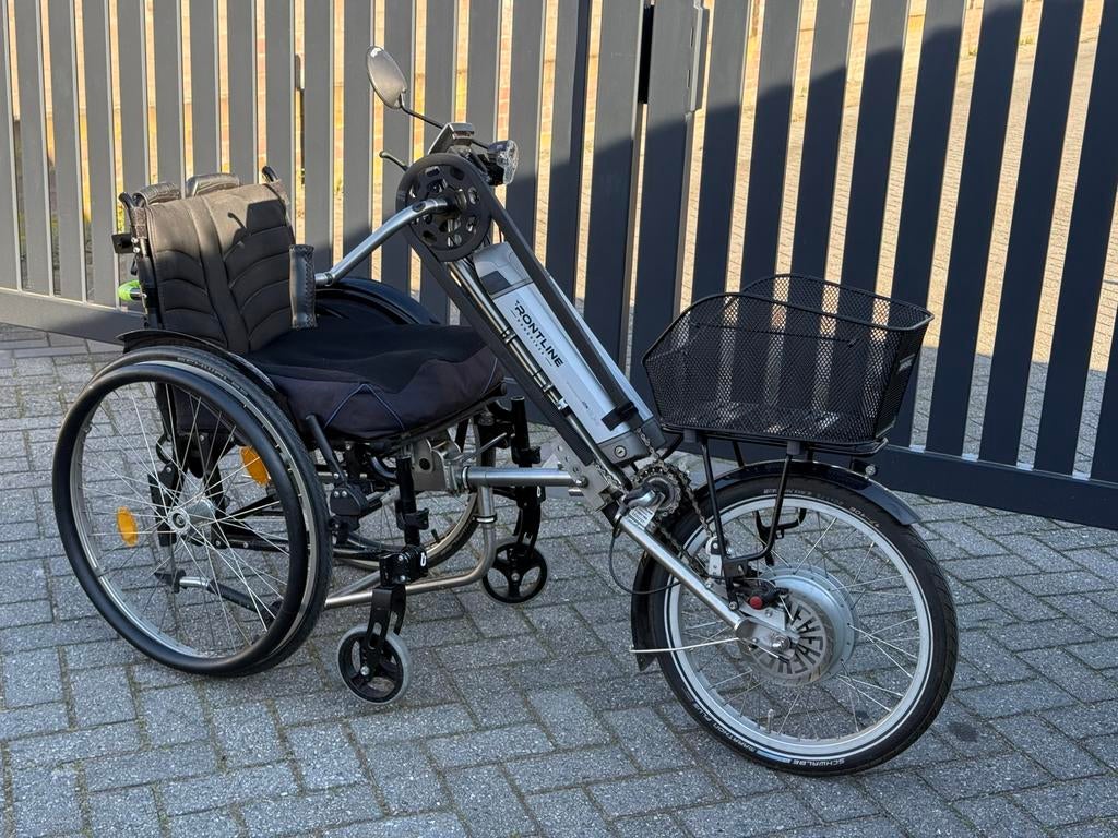 Frontline handbike, Diversen, Ophalen of Verzenden, Zo goed als nieuw, Handbewogen rolstoel