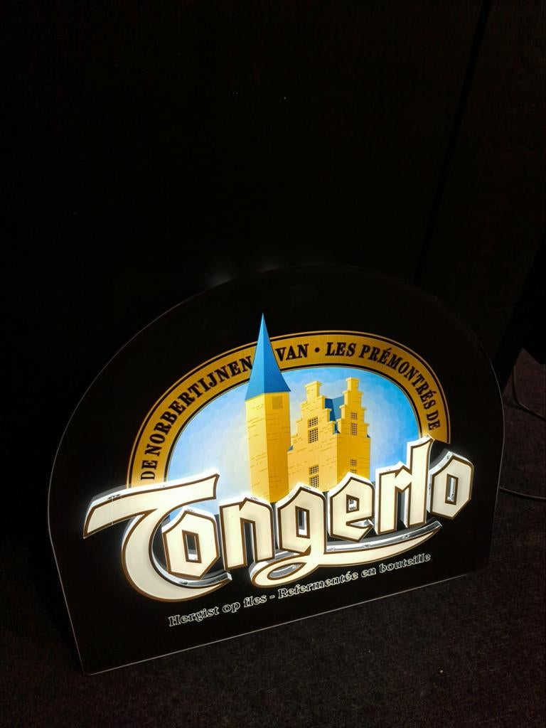 Tongerlo Reclame Lichtbak, Ophalen of Verzenden
