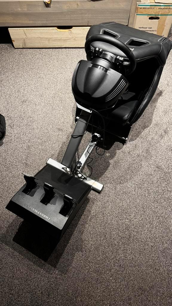 Playseat / Thrustmaster sim racing setup, Spelcomputers en Games, Spelcomputers | Overige Accessoires, Zo goed als nieuw, Ophalen