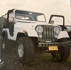 Willy's Cj5 1963 Civiel.  Restauratie project, Auto's, Bestelauto's, Jeep, 4 cilinders, Wit, Origineel Nederlands