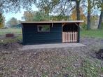 Schuilstal de luxe, XXL, Douglas. Op maat gemaakt, Stalling, 2 of 3 paarden of pony's
