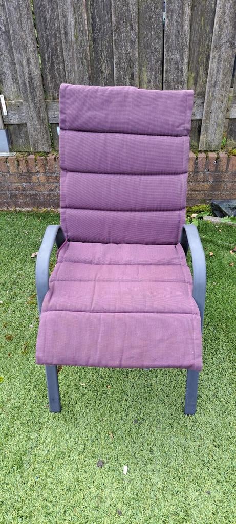 4 Kussens voor tuinstoel., Tuin en Terras, Ophalen, Gebruikt
