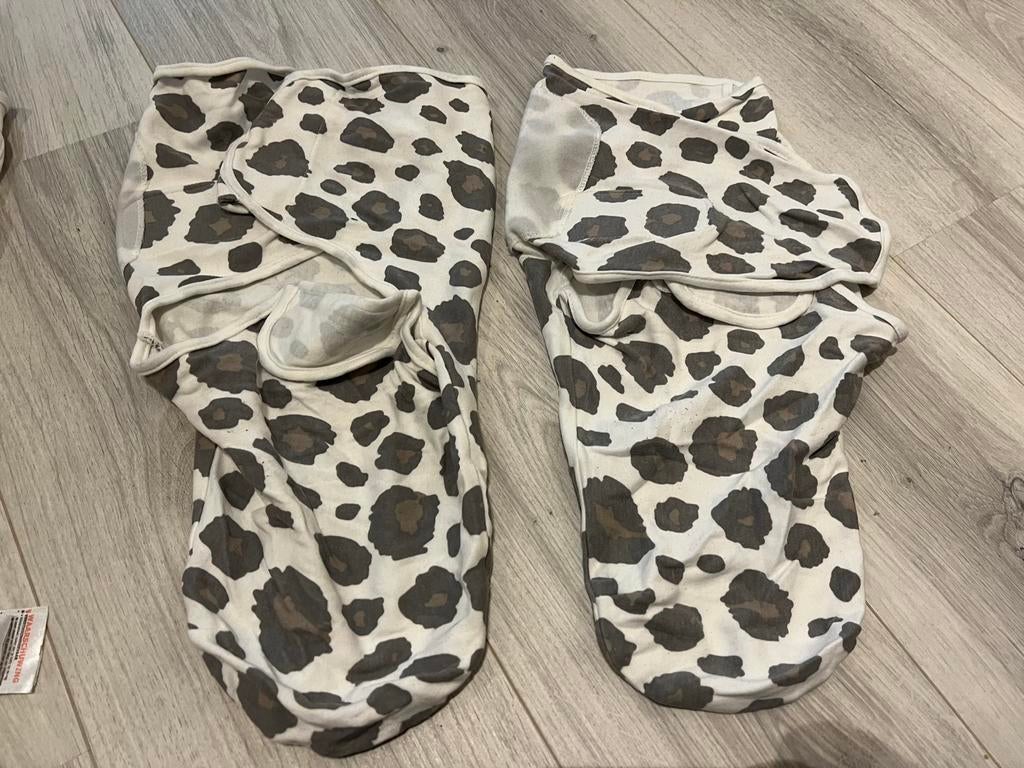 Swaddle me - inbaker doeken - Meyco - 0-3 maanden, Verzenden, Zo goed als nieuw, Minder dan 70 cm, Bakerzak of Bakerdoek