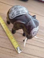 Oud, houten olifantje, Ophalen of Verzenden