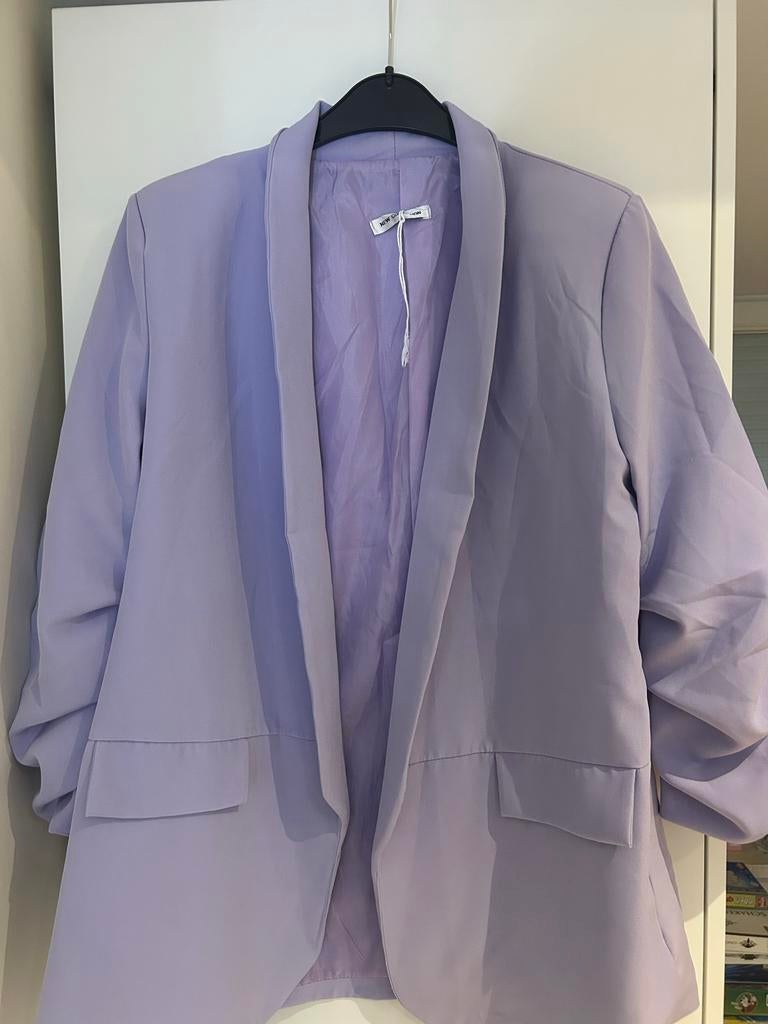 Lila blazer, Paars, Maat 42/44 (L), Nieuw, Ophalen of Verzenden