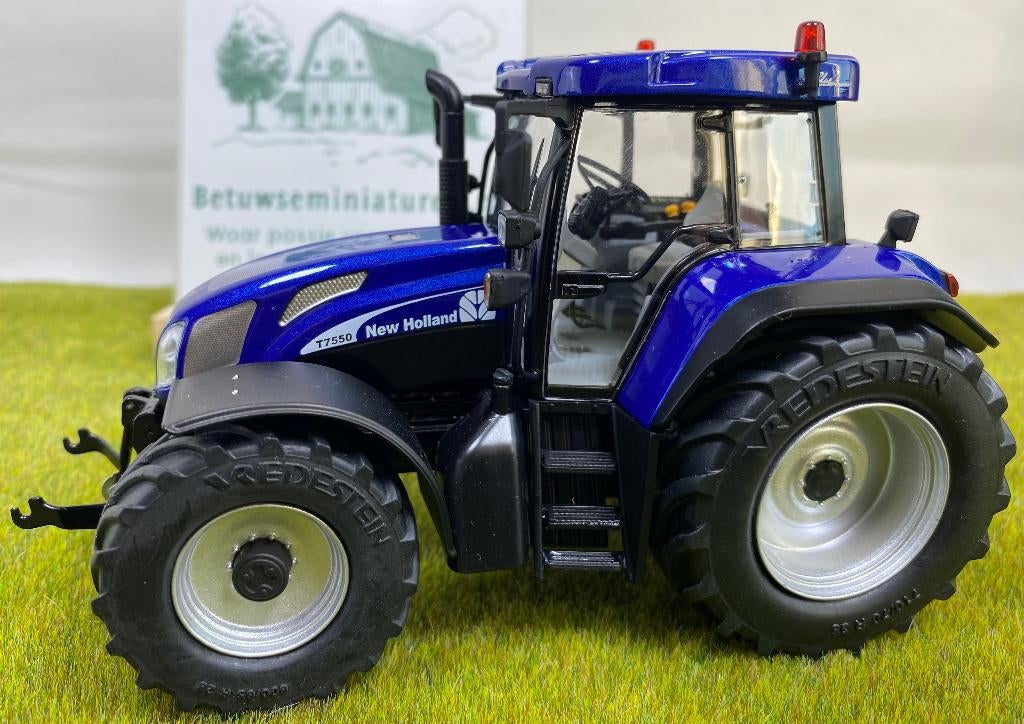 New Holland T7550 Blue Power tractor 1:32 Marge Models, Ophalen of Verzenden, Nieuw, Tractor of Landbouw, Overige merken