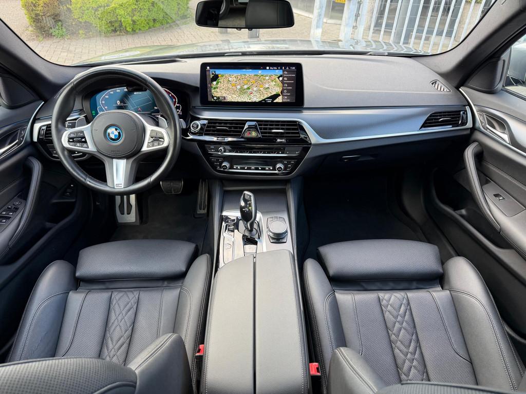 BMW 5 Serie Touring 530e High Executive M Sport Pano-Dak | T, Gebruikt, 4 cilinders, Hybride Elektrisch/Benzine, Adaptive Cruise Control