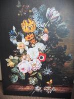 Bloemen Stilleven~Canvas~Houten Frame~Tulpen en, Ophalen, 50 tot 75 cm, Zo goed als nieuw, Foto of Poster