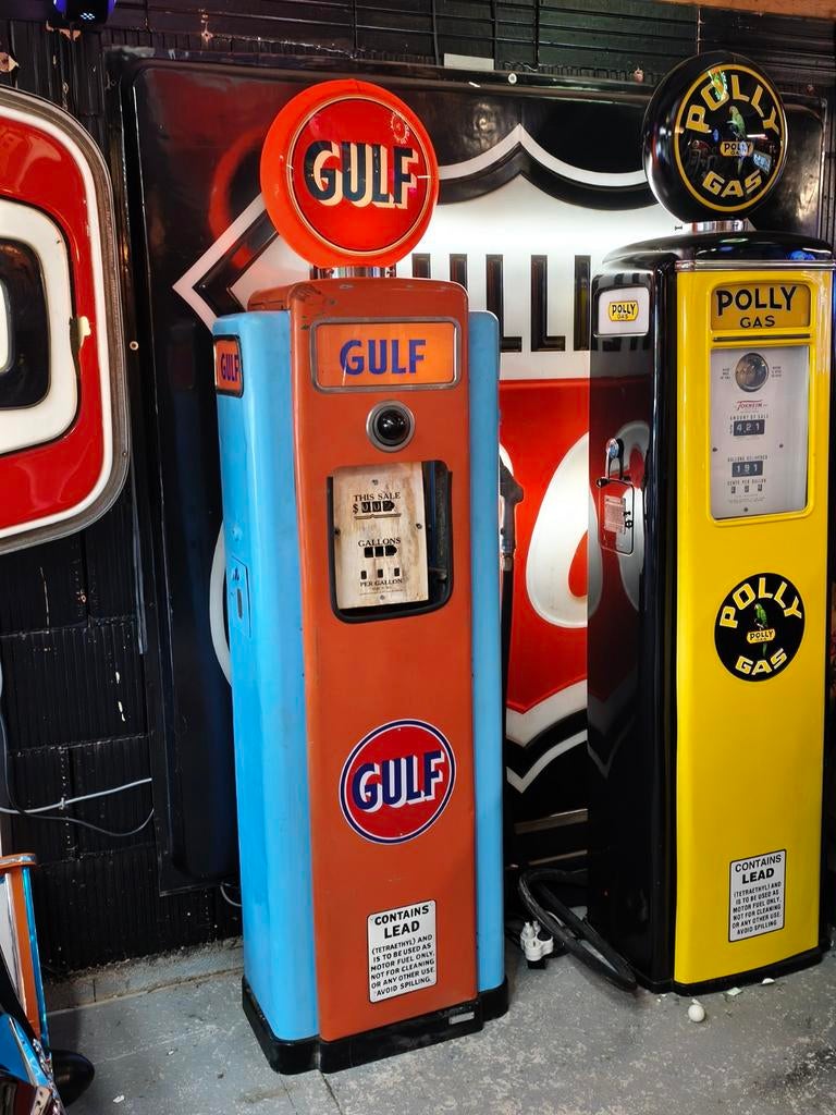 Benzinepomp WAYNE GULF USA 1950, Ophalen of Verzenden