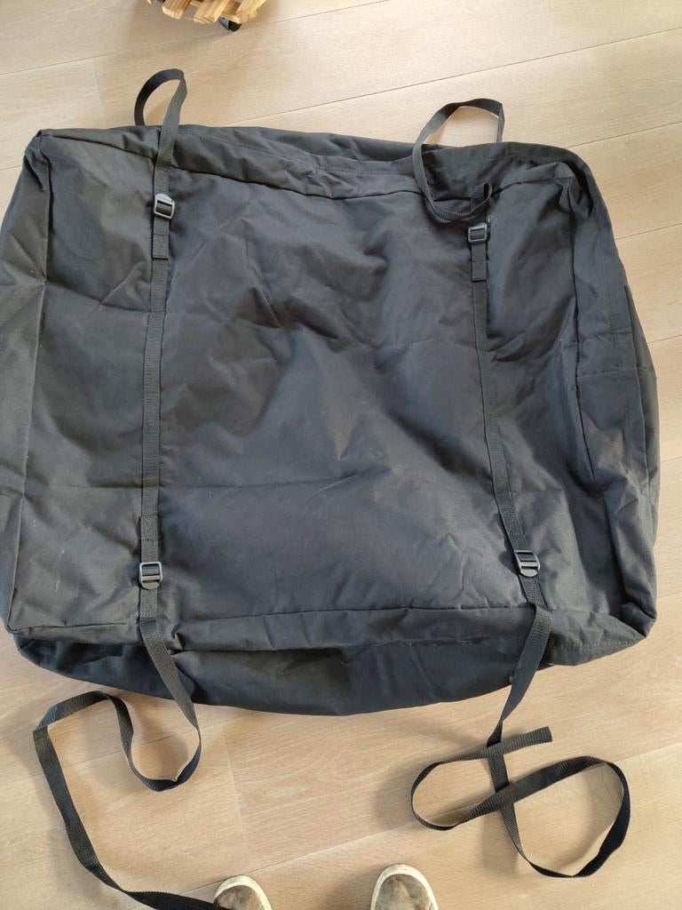 Zwarte dakkoffer tas, Auto diversen, Dakkoffers, Ophalen of Verzenden, Zo goed als nieuw