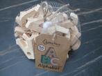 Hobby Flora houten letters NIEUW 36 stuks Alphabet, Hobby en Vrije tijd, Ophalen of Verzenden, Nieuw, Materiaal