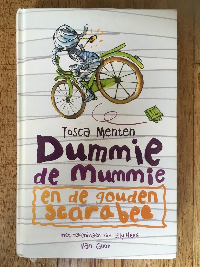 Dummie de Mummie en de gouden scarabee - Tosca Menten, Ophalen, Zo goed als nieuw, Tosca Menten, Fictie algemeen