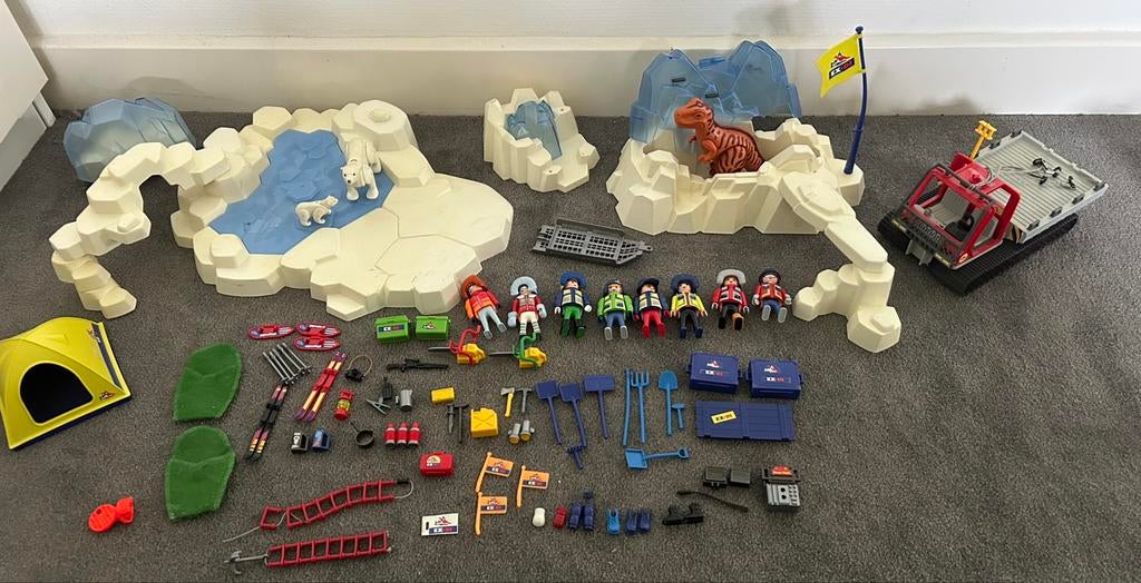 Playmobil poolexpeditie, dinosauriërs in ijs, Kinderen en Baby's, Speelgoed | Playmobil, Ophalen of Verzenden, Gebruikt, Complete set