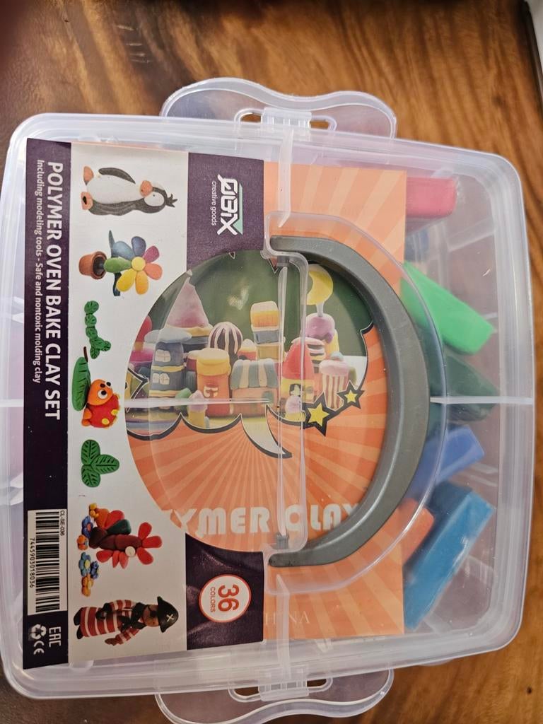 DBX Polymer Oven Bake Clay Set - 36 Kleuren, Hobby en Vrije tijd, Ophalen of Verzenden