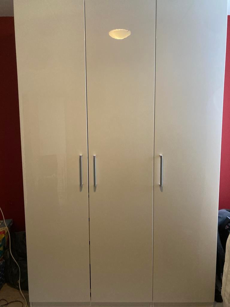 Hooglans Ikea pax kledingkast, Gebruikt, 200 cm of meer, 150 tot 200 cm, Overige houtsoorten