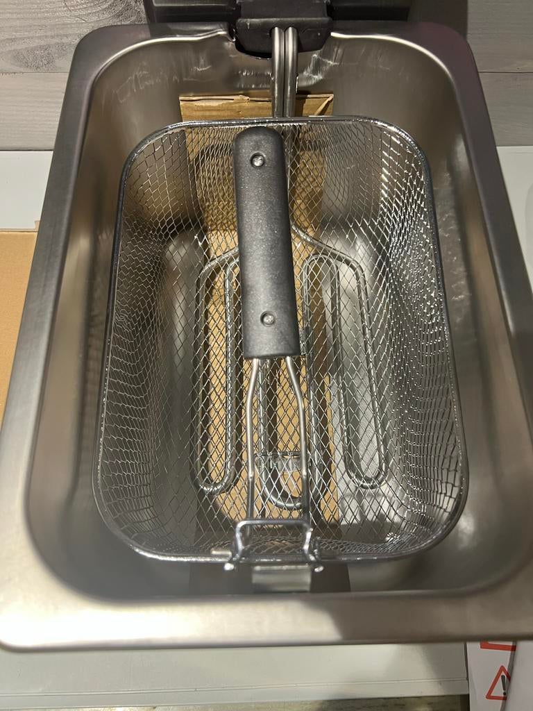 Fritel Turbo SF 4571 Frituurpan - 5L - 3200W - RVS, 4 liter of meer, Uitneembare binnenpan, Nieuw, Ophalen of Verzenden