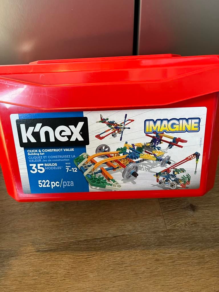 K'nex Imagine bouwset 35 modellen, Ophalen, Zo goed als nieuw, K'nex