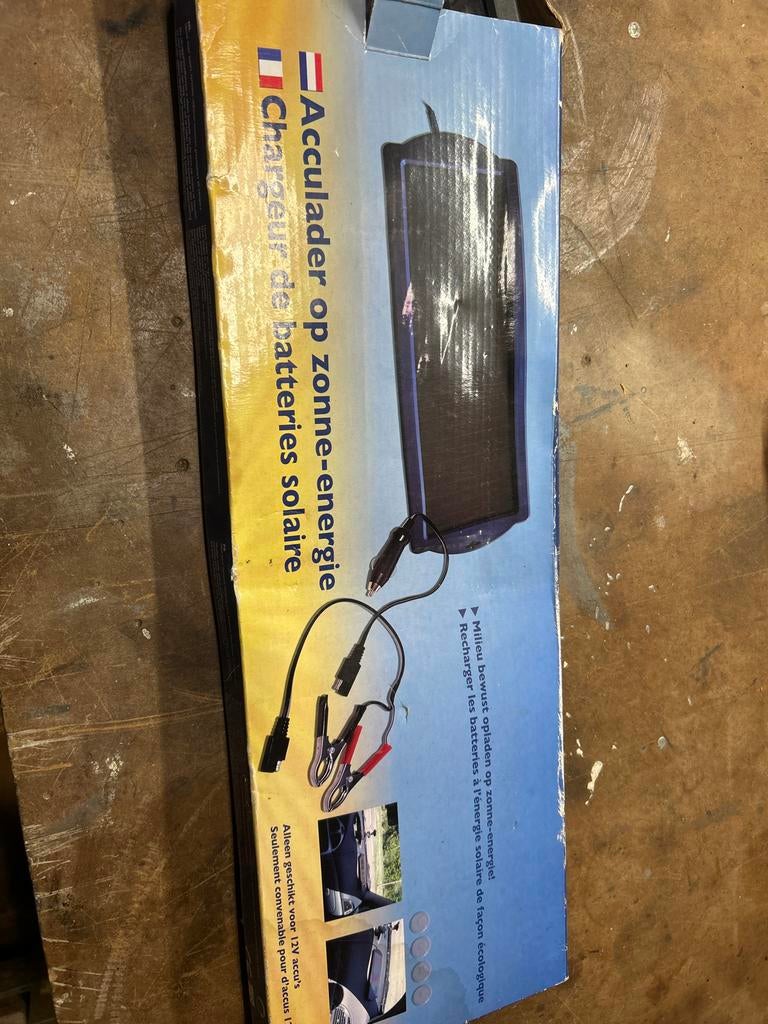Druppellader auto met zonnepaneel 12V, Ophalen of Verzenden, Nieuw