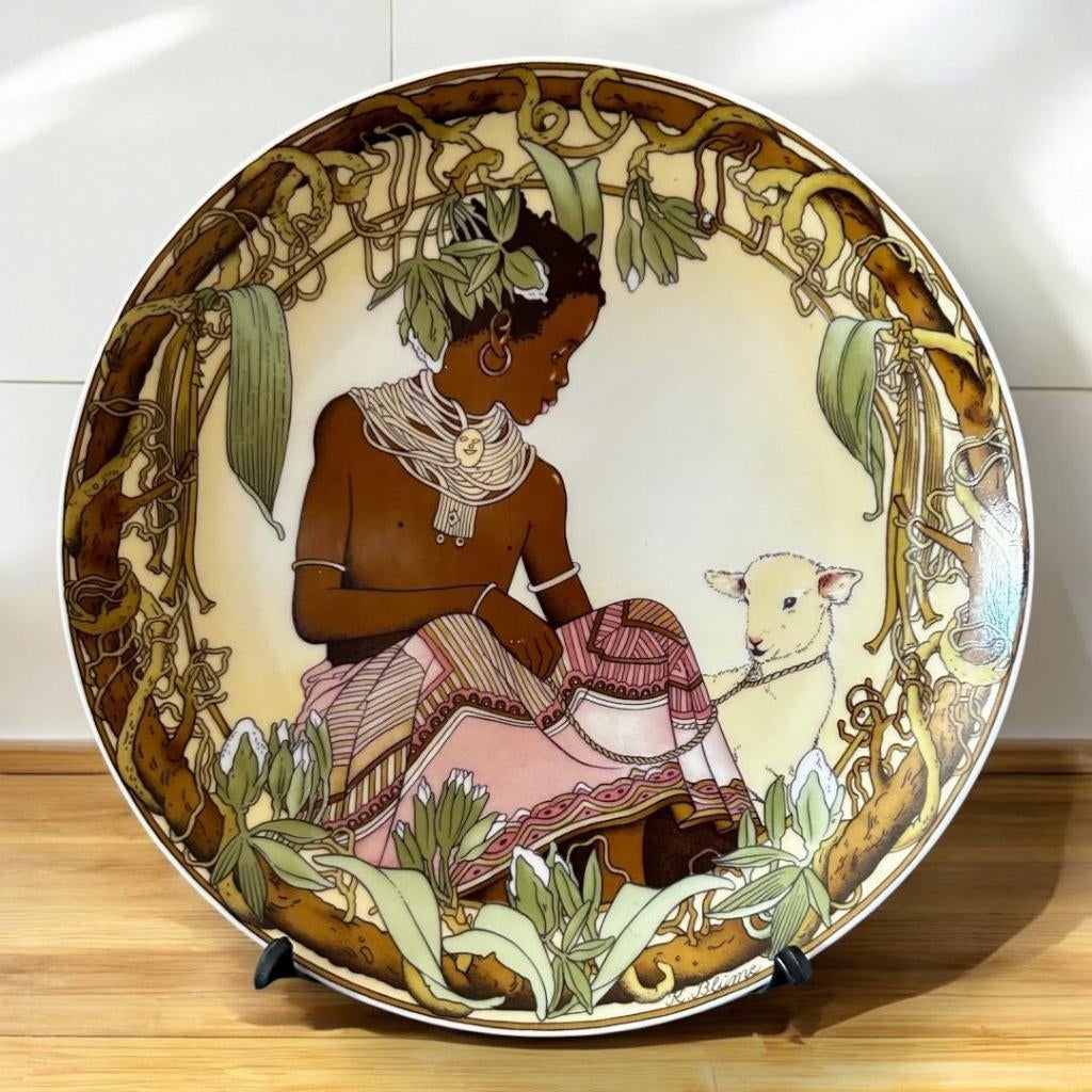 Prachtig vintage verzamelbaar bord van Villeroy en Boch., Verzamelen, Ophalen of Verzenden, Zo goed als nieuw, Porselein, Bord of Schaal