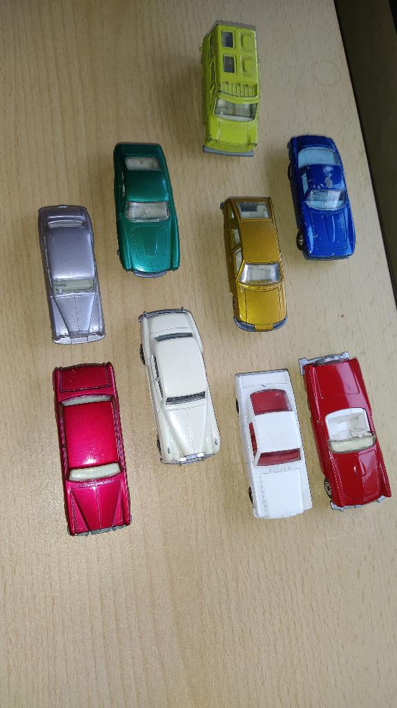 9 x vintage MATCHBOXjes, mooie conditie!, Ophalen of Verzenden, Zo goed als nieuw, Auto, Matchbox