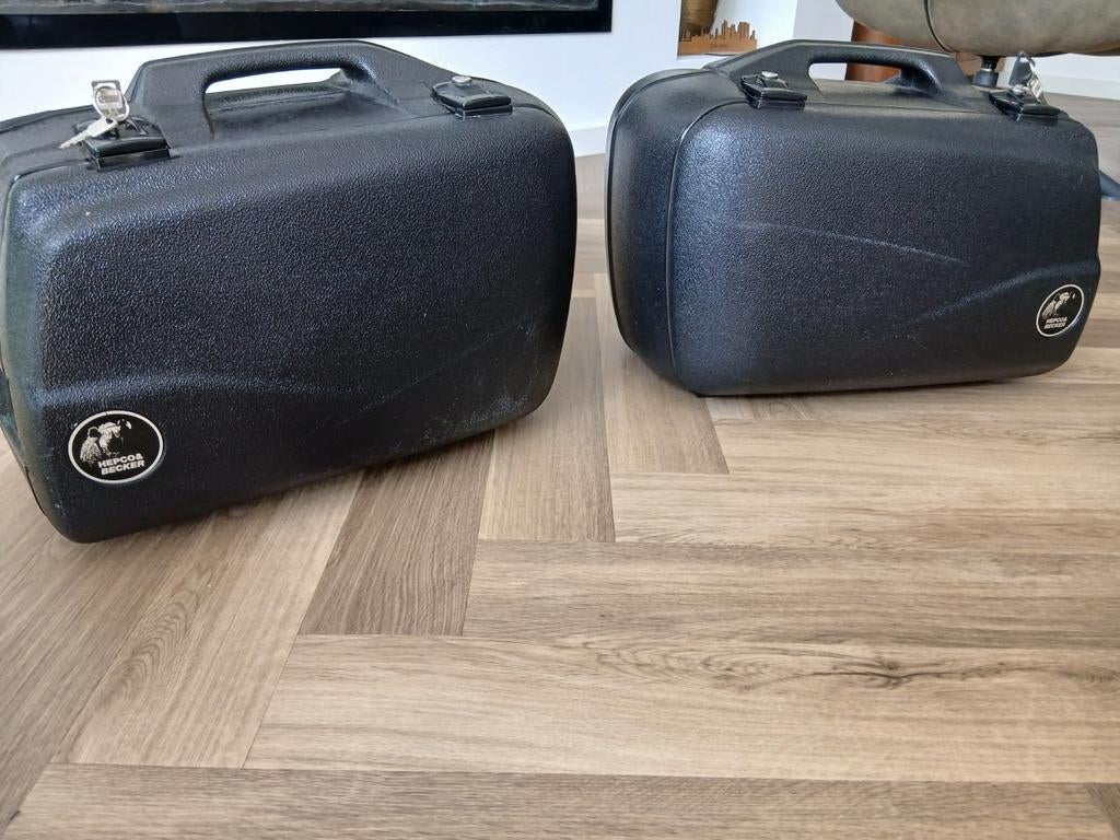 Hepco & Becker kofferset, Motoren, Ophalen, Gebruikt