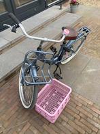 Alpina meisjesfiets 22 inch met mandje, Fietsen en Brommers, Fietsen | Meisjes, Ophalen of Verzenden, Gebruikt, 22 inch, Handrem