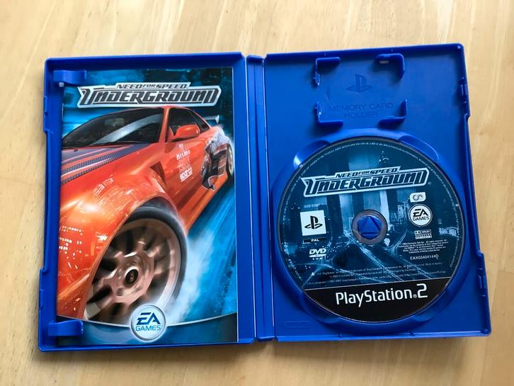 Need for Speed Underground - PlayStation 2 (PS2), Spelcomputers en Games, Games | Sony PlayStation 2, Gebruikt, Racen en Vliegen