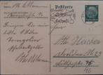 Deutsche Reich Briefkaart 1936 Dresden Benutzt die Luftpost, Ophalen of Verzenden, Briefkaart