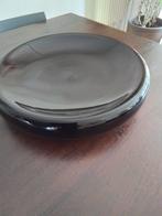 IKEA Stockholm Schaal Donkerbruin Glas, Schaal, Rond, Ophalen of Verzenden, Glas