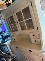 Mooie witte buffetkast - 1.30m lang, 1.98m hoog, Huis en Inrichting, Kasten | Buffetkasten, Gebruikt, 100 tot 150 cm, Ophalen of Verzenden