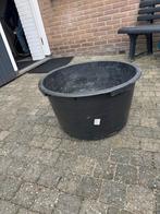 Stevige zwarte speciekuip - Ideaal voor diverse klussen, Ophalen, Gebruikt