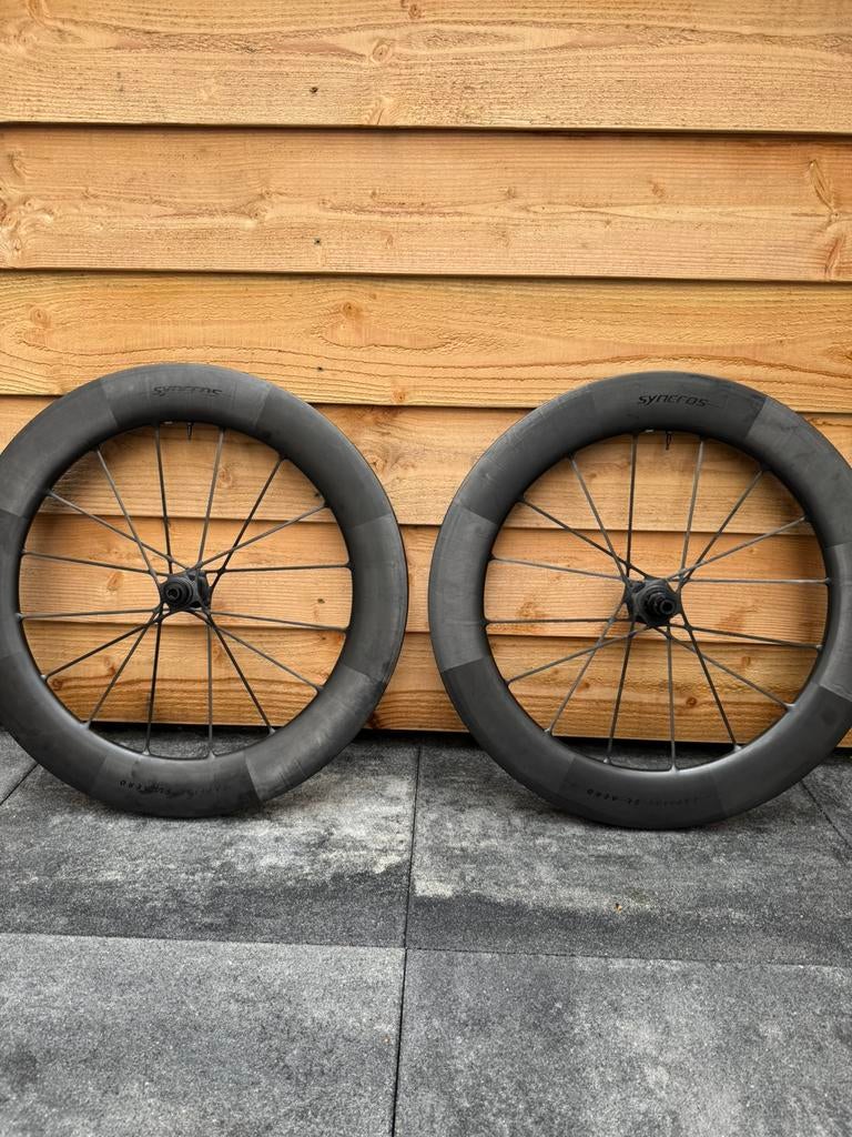 Syncros Capital SL Aero 80mm wielset, Fietsen en Brommers, Fietsonderdelen, Ophalen, Zo goed als nieuw