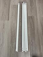 IKEA Gordijnset Wit (Compleet voor 2 ramen) + NIEUWE Vitrage, 200 cm of meer, Wit, Nieuw, Ophalen of Verzenden