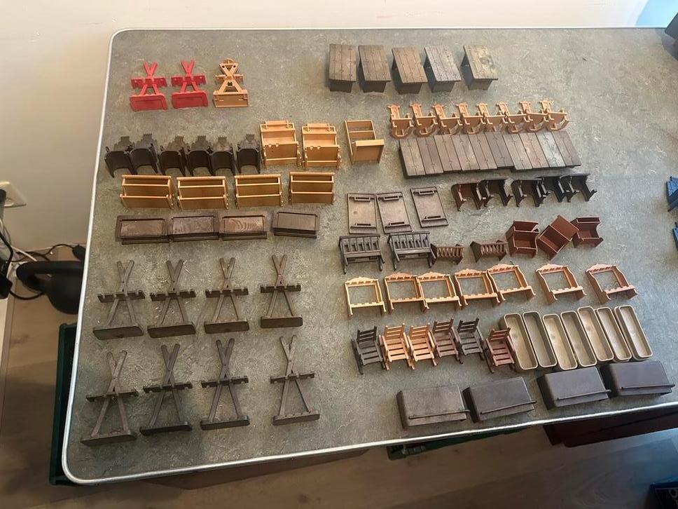 Playmobil onderdelen steck / western/ ridders, Ophalen of Verzenden, Zo goed als nieuw, Los playmobil