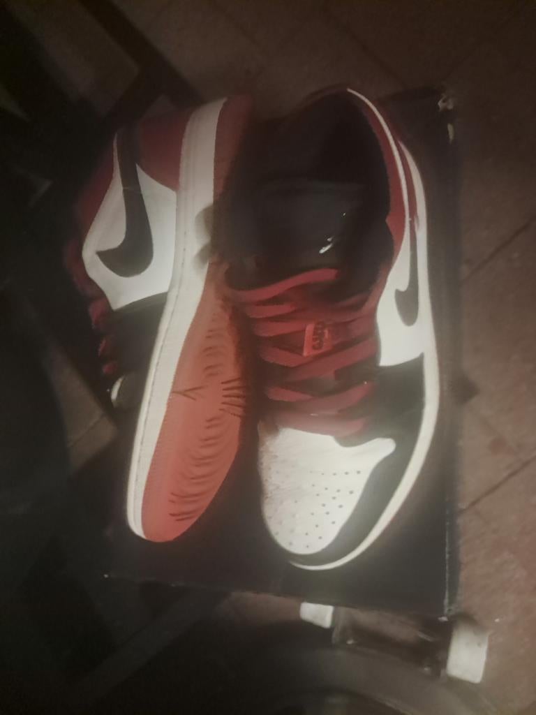 Nike Air Jordan 1 Mid SE - Maat 39, Zwart, Ophalen of Verzenden, Sneakers of Gympen, Gedragen