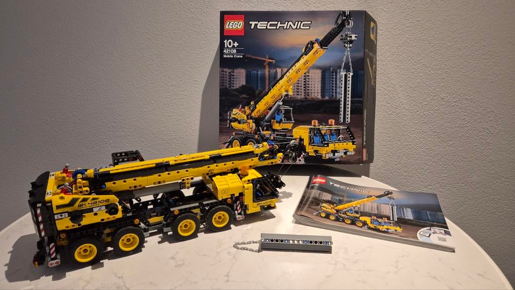 LEGO Technic Mobiele Kraan 42108, Ophalen, Zo goed als nieuw, Complete set, Lego