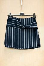 River Island kort blauw rokje navy marine strepen 38 M NIEUW, Maat 38/40 (M), Blauw, River Island, Nieuw