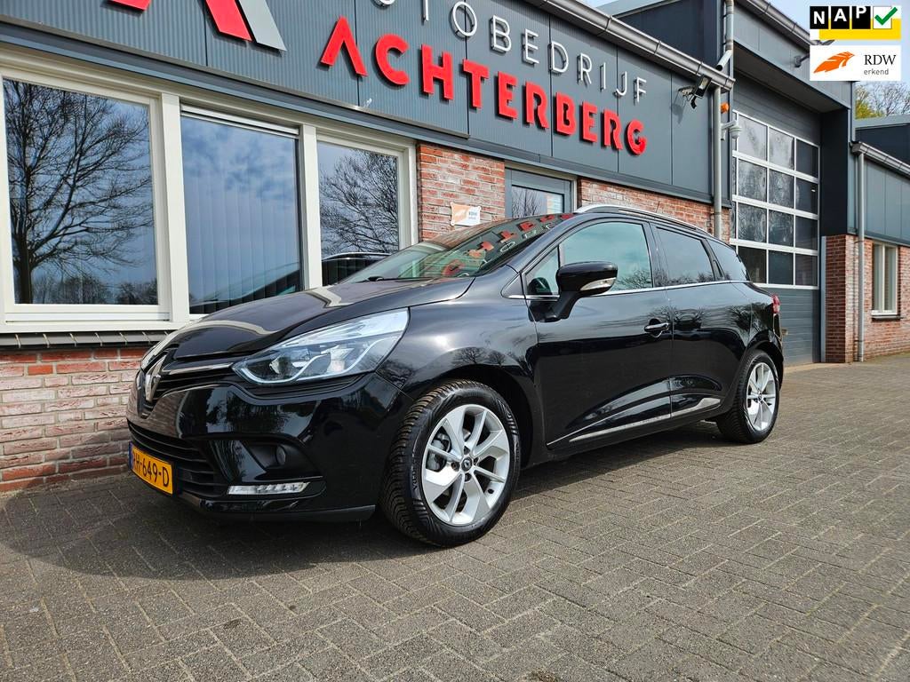 Renault Clio Estate 0.9 TCe Limited Trekhaak! Airco! Cruise, Auto's, Voorwielaandrijving, 898 cc, 1063 kg, Gebruikt