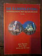Joanne van der Leun - De samenleving, Boeken, Ophalen of Verzenden, Zo goed als nieuw, Joanne van der Leun; John Macionis; Bram Peper