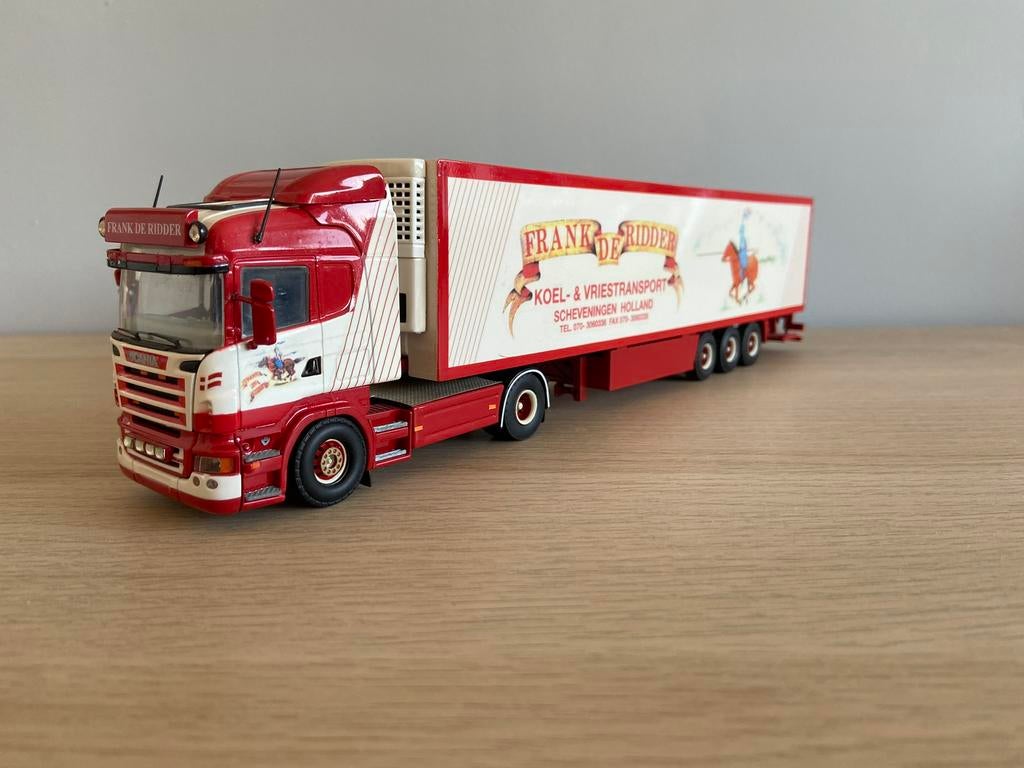 Tekno Scania R serie Frank De Ridder Enkel as Trekker, Ophalen, Zo goed als nieuw, Bus of Vrachtwagen, Tekno