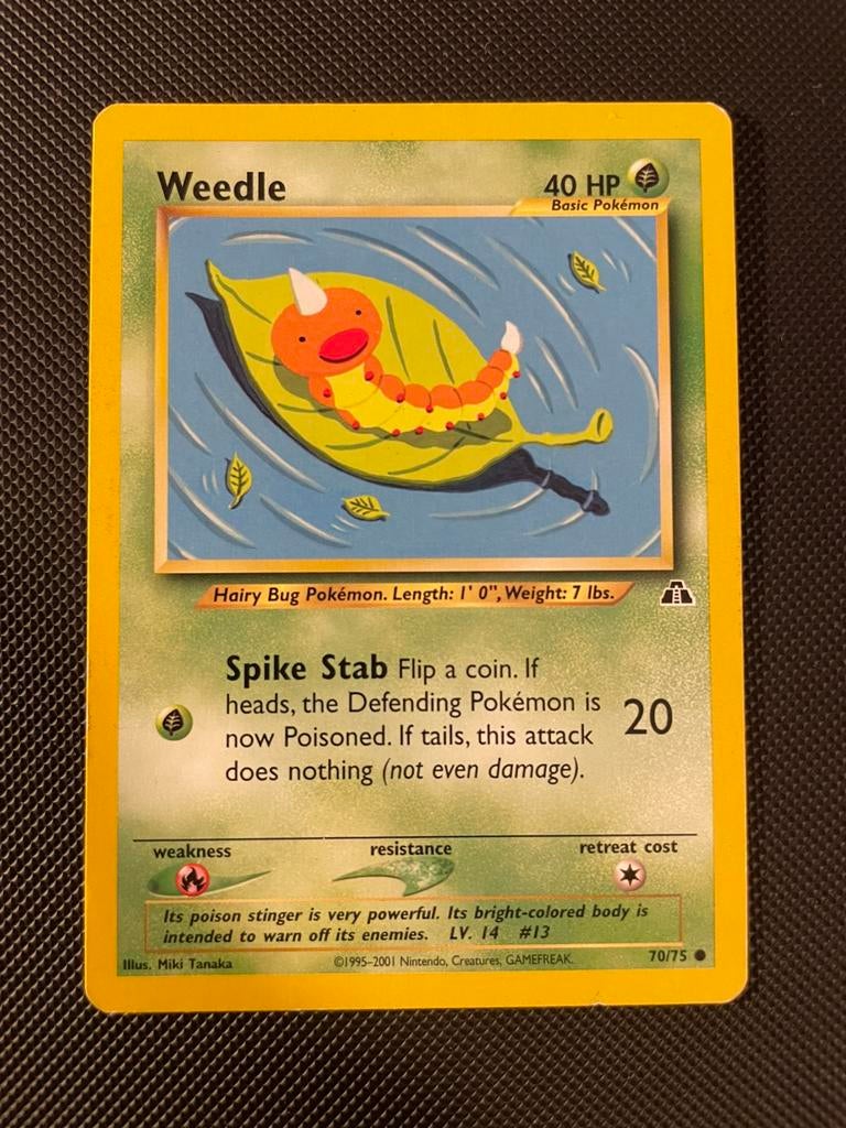 Weedle 70/75 Neo Discovery, Ophalen of Verzenden, Zo goed als nieuw