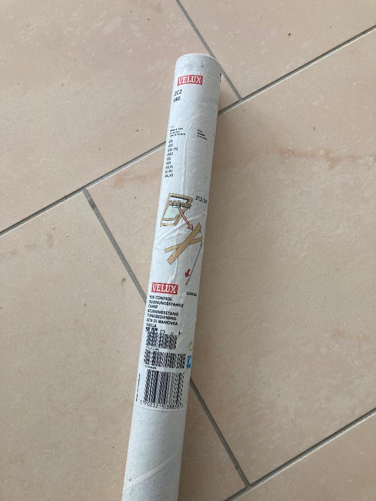 Velux bedieningsstang, Ophalen, Minder dan 80 cm, 80 tot 120 cm, Zo goed als nieuw