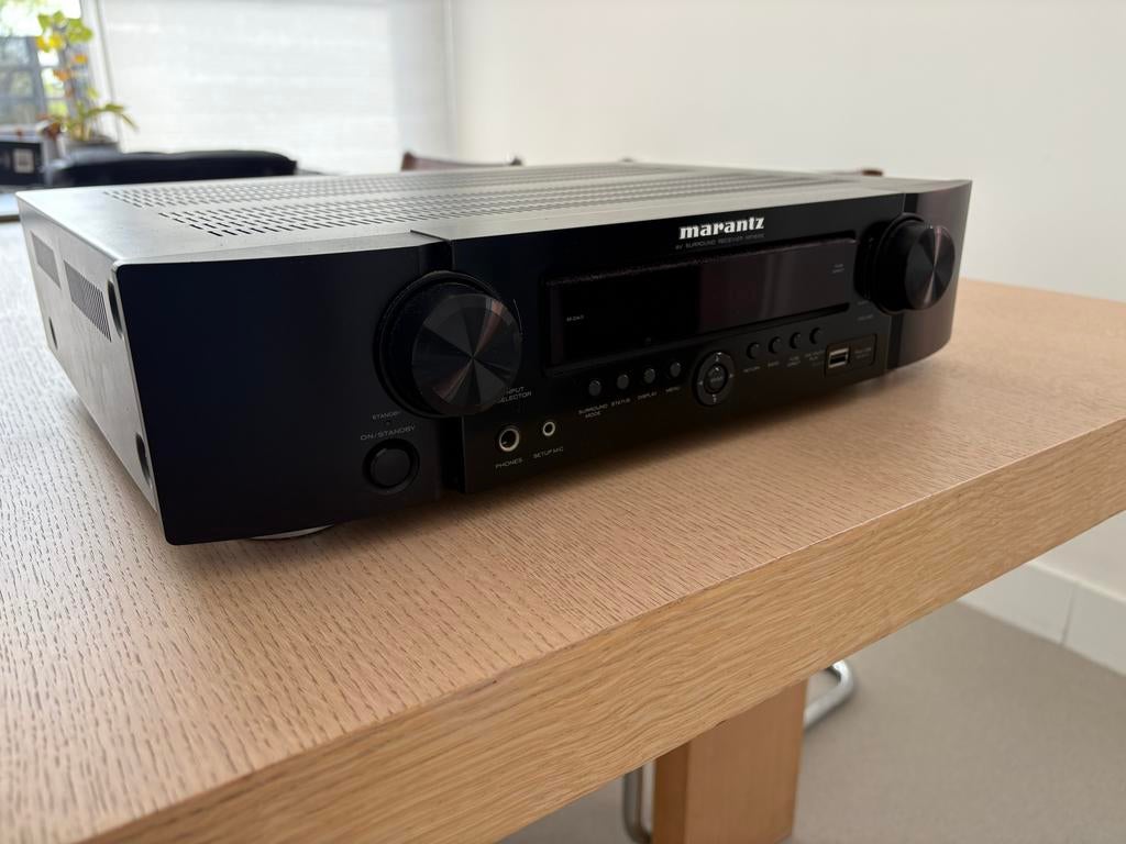 Marantz NR1604 7.1 AV Receiver met HDMI e-ARC, Gebruikt, 60 tot 120 watt, Ophalen, Marantz